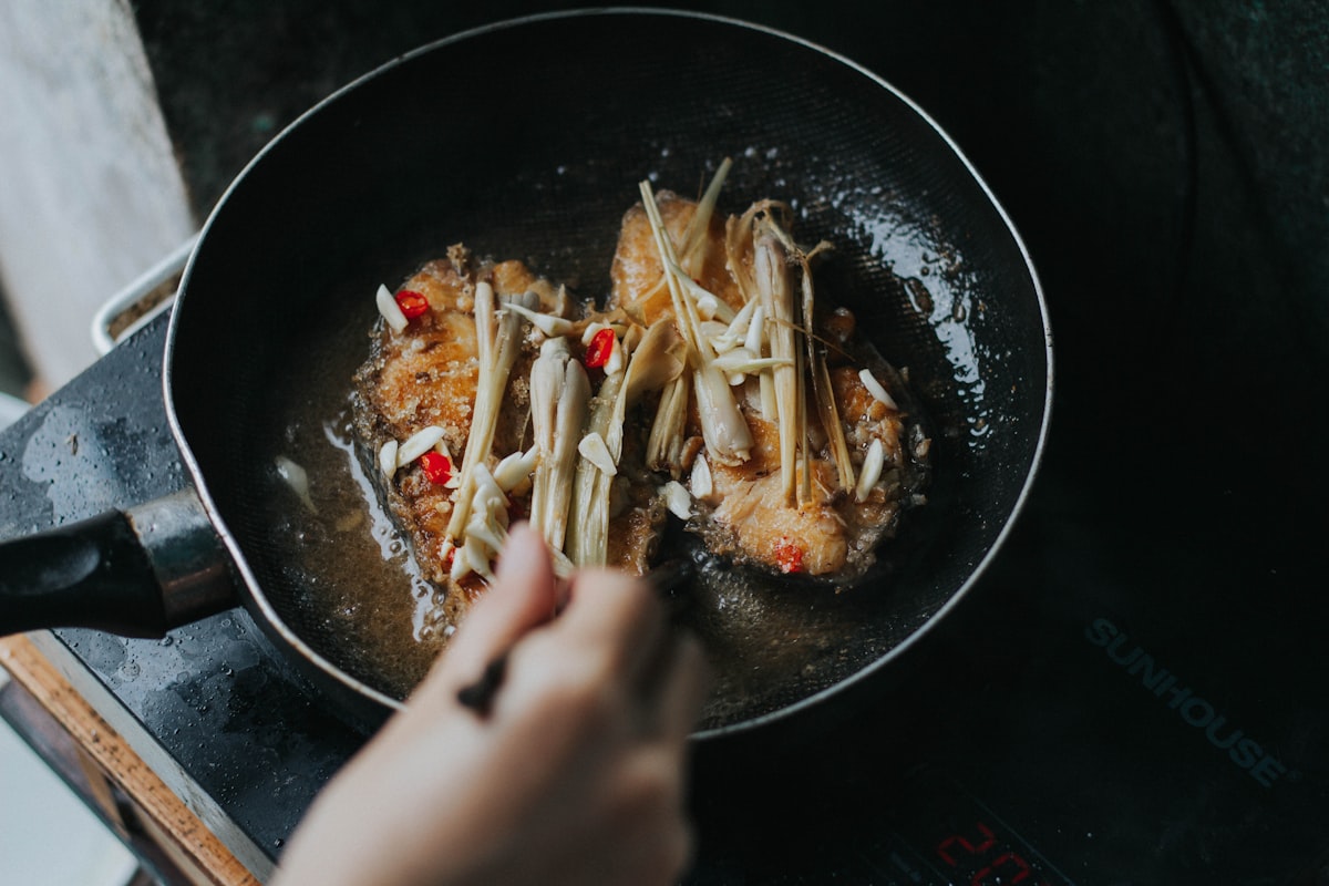Healthy cooking preparation